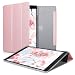 Produktbild kwmobile Hülle kompatibel mit Apple iPad 10.2 (2019/2020/2021-7./8./9. Gen) - Smart Cover Tablet Case Schutzhülle in Rosegold Transparent