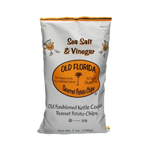 OLD FLORIDA GOURMET PRODUCTS, INC Sea Salt & Vinegar Potato Chips, 5 OZ