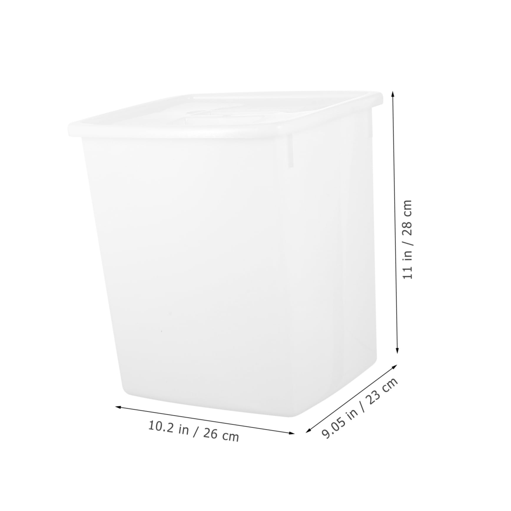 Unomor Thickened Storage Barrel Large Capacity Water Holder Easy Clean Design