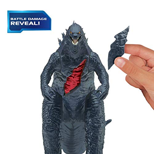 Godzilla vs. Kong 2021 Bundle of 4 Monsterverse Movie Series 6" Action Figures: Godzilla with Heat Ray, Kong with Battle Axe, Godzilla with Radio Tower, Skull Crawler with HEAV
