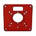 Universal Router Table Insert Plate, Aluminium Router Table Insert Plate Table Benches Router Plate Wood Tools Routers Bench Trimming