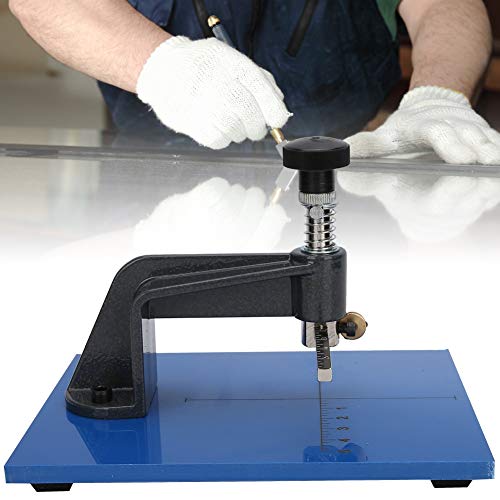 Glass Circle Cutter, Gear Glass Cutters Tools, Professional Round Steel Cutter Tool with 2pcs Accessories, for Scribing Accuracy Small Circles by Yunir - Used condition - US$20.87
