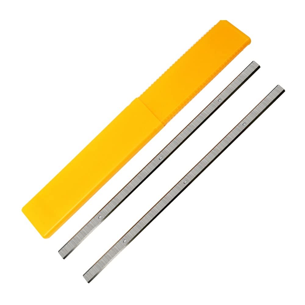 Wnuanjun 2pcs 320x12x1.5mm Planer Blades Knives For Triton TPT125 DELTA 22-560 TP400LS Craftsman 21758 Wen 6550 12.5 Inch