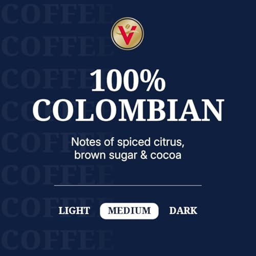 Victor Allen's Coffee 100% Colombian, Medium Roast, 42 Count, Single Serve Coffee Pods for Keurig K-Cup Brewers