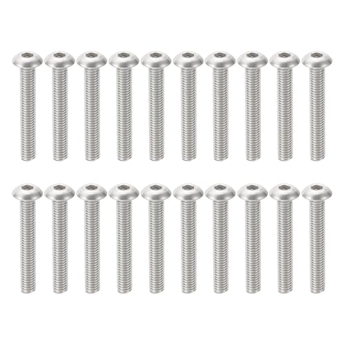 PATIKIL #10-32*1-1/4" Zpt{g 20 304XeX|SlW \PbgLbv{g ԃoCNDgANZT[U N F