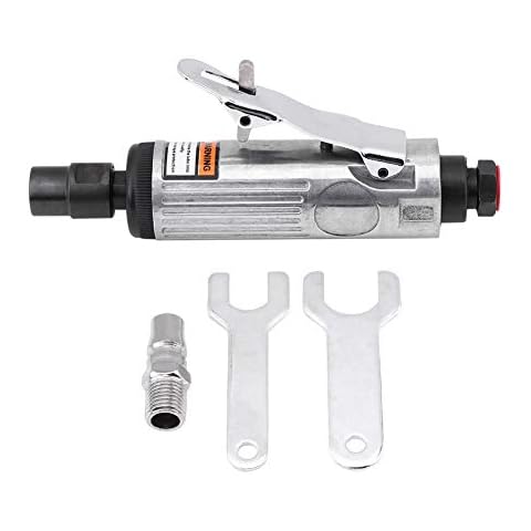 Straight Die Grinder - 1/4inch Mini Straight Air Die Grinder Kit Polishing Engraving Tool 90psi Cover