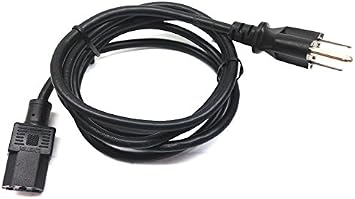 BestCH 5ft 50/60 Hz 90 Watts 220-230V 115V AC in Power Cord Cable for Peavey 6505+ 6505 Plus 112 Combo Amp 6505 MH 6505MH Mini Head Electric Guitar 20 Watt All Tube Amplifier