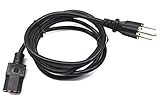 BestCH 5ft AC Power Cord for Kustom PA KPM210 KPC12MP KPC12P KPM10 Powered Monitor Speaker