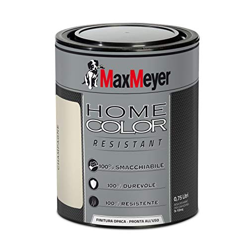 MaxMeyer Pittura colorata murale Home Color Resistant Erika 0,75 L [Cod.164821D300014]