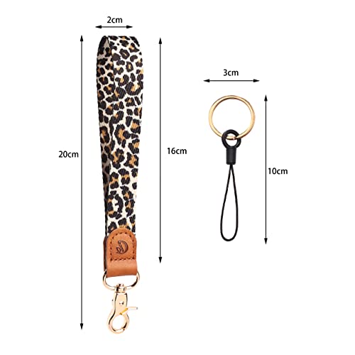 Doooze Wristlet Keychain, Wrist Lanyard Key Chain, Car Keychain Hand Strap, Cell Phone Lanyards Key Chain Holder #TOP1