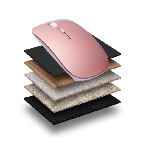 Combo de teclado y ratón inalámbricos con diseño elegante y formato portátil para móvil 4