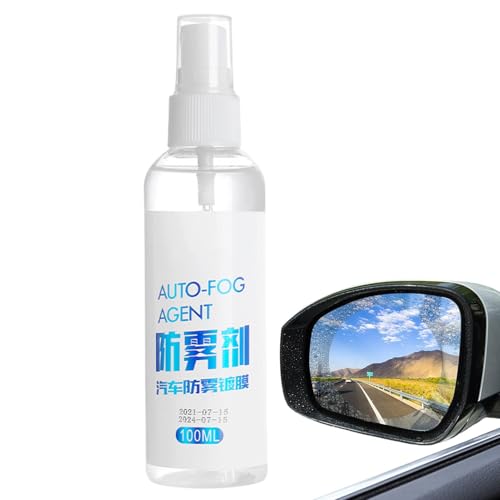 Anti Fog Wantshield, Coche Anti antiniebla,Agente Impermeable de Uso múltiple para vehículos | Visión Transparente APROBAJE ANTRAVER Rain para VADOR A Car Impresion DE LA RABA IMPRESIÓN DE LA RUVIS