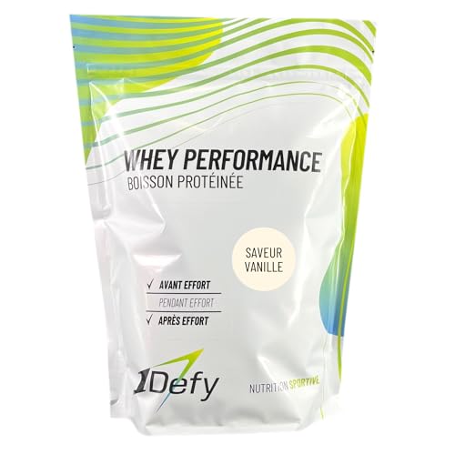 Protéine en poudre Whey Performance goût vanille en format 750g pour musculation et fitness