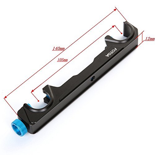 Fotga Dp500Iii Quick Release Rail Rod Clamp For 19Mm Rail Rod Follow Focus Sony A7 A7R A7Rs Ii Iii A9 A6300 A6500 Panasonic Gh3 Gh4 Gh5 Gh5S Canon Eos 6D 7D 5D Mark Ii Iii Nikon D850 D810 Camera #TOP3