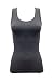 Sugarlips Women's Seamless Ribbed Tank Top (Heather Grey)
