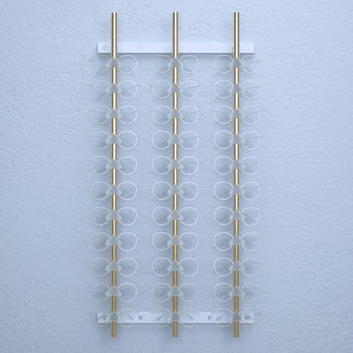 Expositor de gafas de sol de pared para solucionar la falta de espacio y proteger monturas