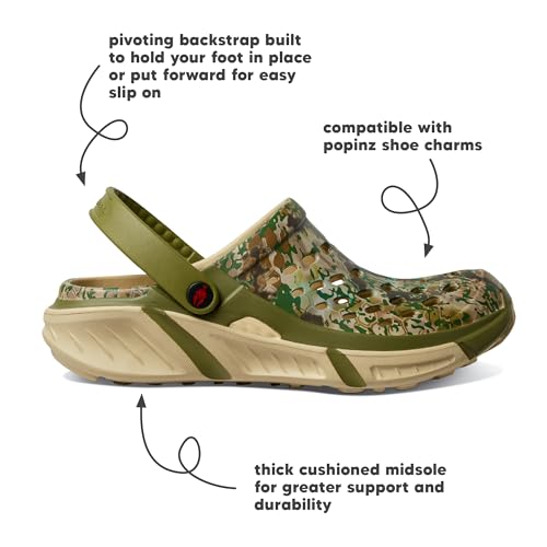 Image of Joybees UAATC.KTO.1008 Adults Trekking Clog Graphic Kryptek Transitional /Olive W10 /M8