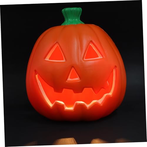 STOBAZA Plastic Light Up Statue for Indoor Outdoor Halloween Decorations with Bright LED Lights Eye Catching Illumination for Parties and Festive Displays