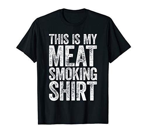 This Is My Meat Smoking Shirt T-Shirt BBQ Lover Gift T-Shirt