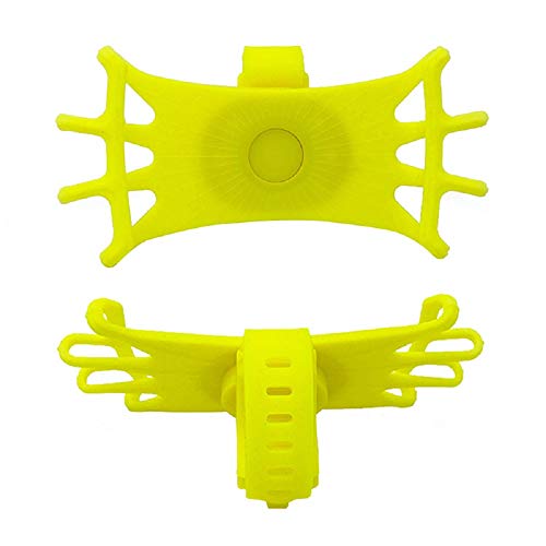 AWFAND Fietstelefoonhouder, 360 Â° rotatie Siliconen fietstelefoonhouder, Universele motorfietsstuurhouder Mobiele telefoonaccessoires geschikt voor 4-6 inch iPhone