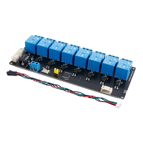 Module de relais I2C à 4 canaux avec isolation optocoupleur anti-interférence 5V