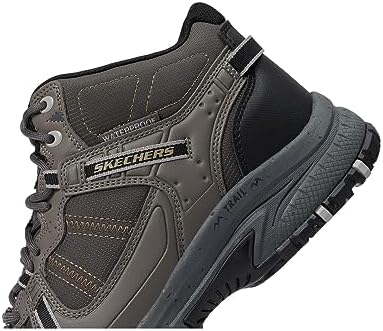 Skechers Men's Hillcrest Hiking Shoe, Brown/Black, 11.5 | Image 4