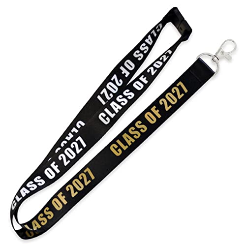 Image of PinMart Class of 2025-2030 School Graduation Lanyard ID Name Badge Keychain