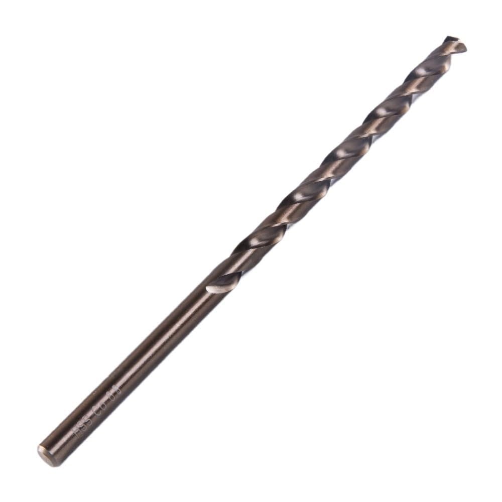 Foret hélicoïdal, 10 Pièces 0.5mm-8.0mm HSS Forets Hélicoïdaux, M35 Cobalt for Bois Plastique Et Métal
