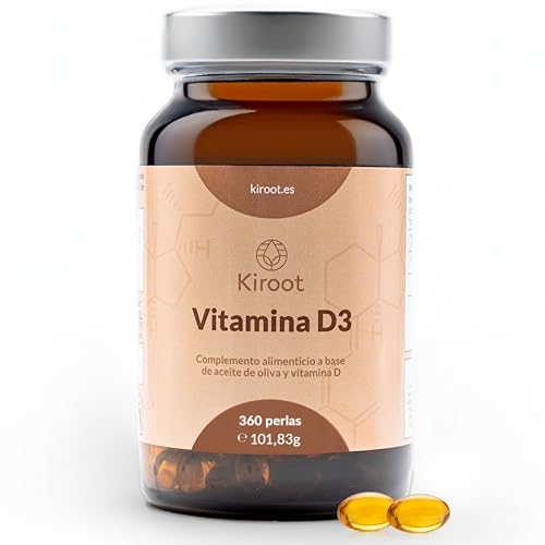 Vitamina D3 4000 UI Kiroot para mantener tus huesos y músculos activos todo el año
