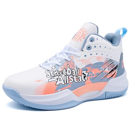 Zapatos de baloncesto antideslizantes y botas de entrenamiento resistentes para jóvenes