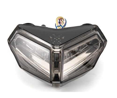 Feu arriere moto LED integre clignotant et stop pour Ducati 848 1098 1198
