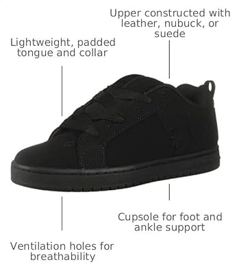 DC Men's Court Graffik Skate Shoe