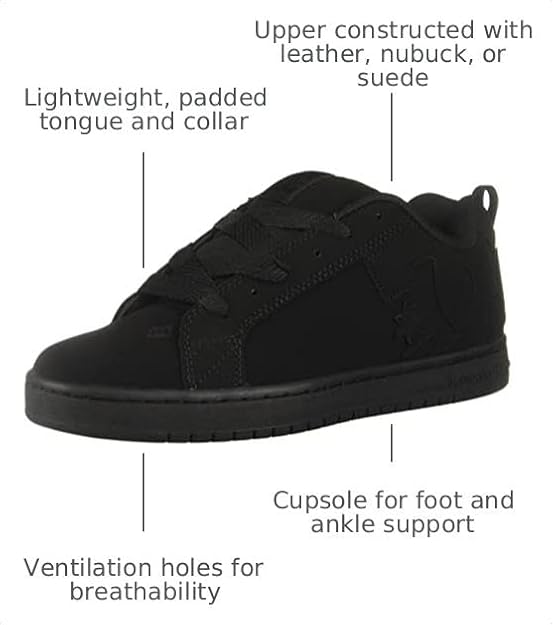 DC Men's Court Graffik Skate Shoe