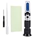 Refractometer 0-90% Brix RHB 90ATC Handheld Brewing Auto Refractometer for Measuring Fruit Sauce Maple Syrup and Other Sugary Drink