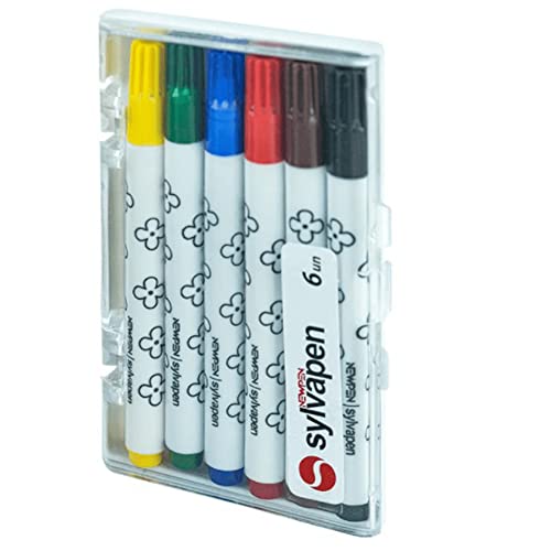 Canetinha, Newpen, Hidrográfica, Sylvapen, 6 cores