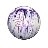 Hammer PRE-DRILLED Arctic Vibe Bowling Ball - Snow/Purple 15lbs