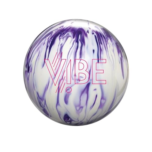 Hammer PRE-DRILLED Arctic Vibe Bowling Ball - Snow/Purple 15lbs