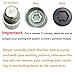 Cheriezing 36136792851 Anti-Theft Wheel Stud Bolt Locks 14 x 1.25MM with 1 Key Compatible with E70 E71 F10 F30 F22 F32 G11 F01 F25 F26 F12 - Number 057 Flower Sharpe