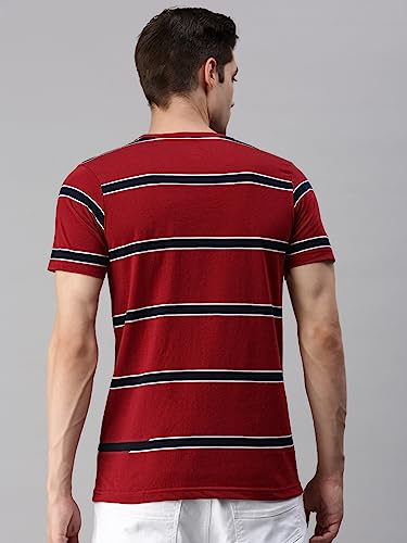 Image of ONN Men's Striped Relaxed Fit T-Shirt