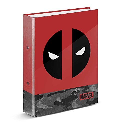 Carpetas Anillas KARACTERMANIA 00745 Deadpool Rebel-Carpeta Anillas