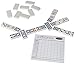 Front Porch Classics, Spinner Domino Game Set in Collectible Wooden Case from Front Porch Classics for 2 to 8 Players Ages 8 and Up