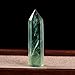 Jannyshop Fluorita Columna Cristalina Verde Natural Columna de Cristal Adorno Cuarzo Cristal...