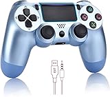 ⚽ Neue Möglichkeiten zu spielen: Revolutionäre Funktionen wie das Touchpad, die integrierte Lichtleiste und der eingebaute Lautsprecher bieten aufregende neue Möglichkeiten, Ihre Spiele zu erleben und zu interagieren. Der 3,5-mm-Audio-Klinkenstecker bietet eine praktische persönliche Audio-Lösung für Gamer, die privat von ihren Spielen hören möchten.