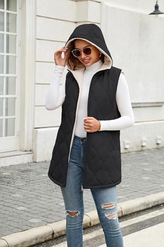Women Long Puffer Vest - image 6
