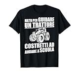 Photo Gallery detti farmer contadino ragazzi nato per guidare trattore maglietta