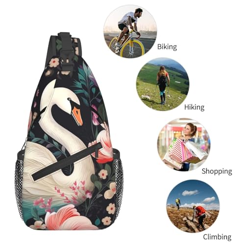 Bolso Cruzado para Hombre Tipo Bandolera con Diseño Floral miniatura 6