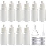 tropfflaschen glas Paket enthält 10 Stück Tropfflaschen, Größe: 6 × 2 cm (L × B)