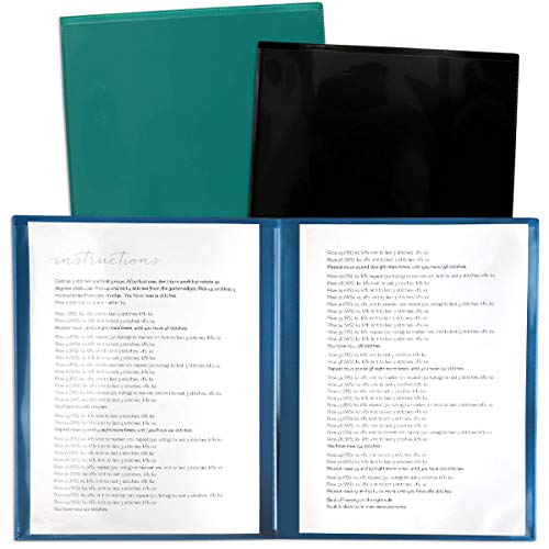 StoreSMART 4-Page Pattern Keeper for Crafts, 3-Pack (RPK4)