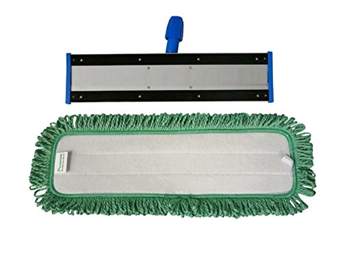 image for Real Clean 18 inch Professional Commercial Microfiber Mop with Three 1