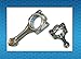 Kubota 15694-22010 Replacement Connection Rod Assembly for Tractor